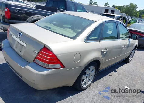 2005 Mercury Montego Luxury из США, поврежденный, VIN 1MEFM41155G626797